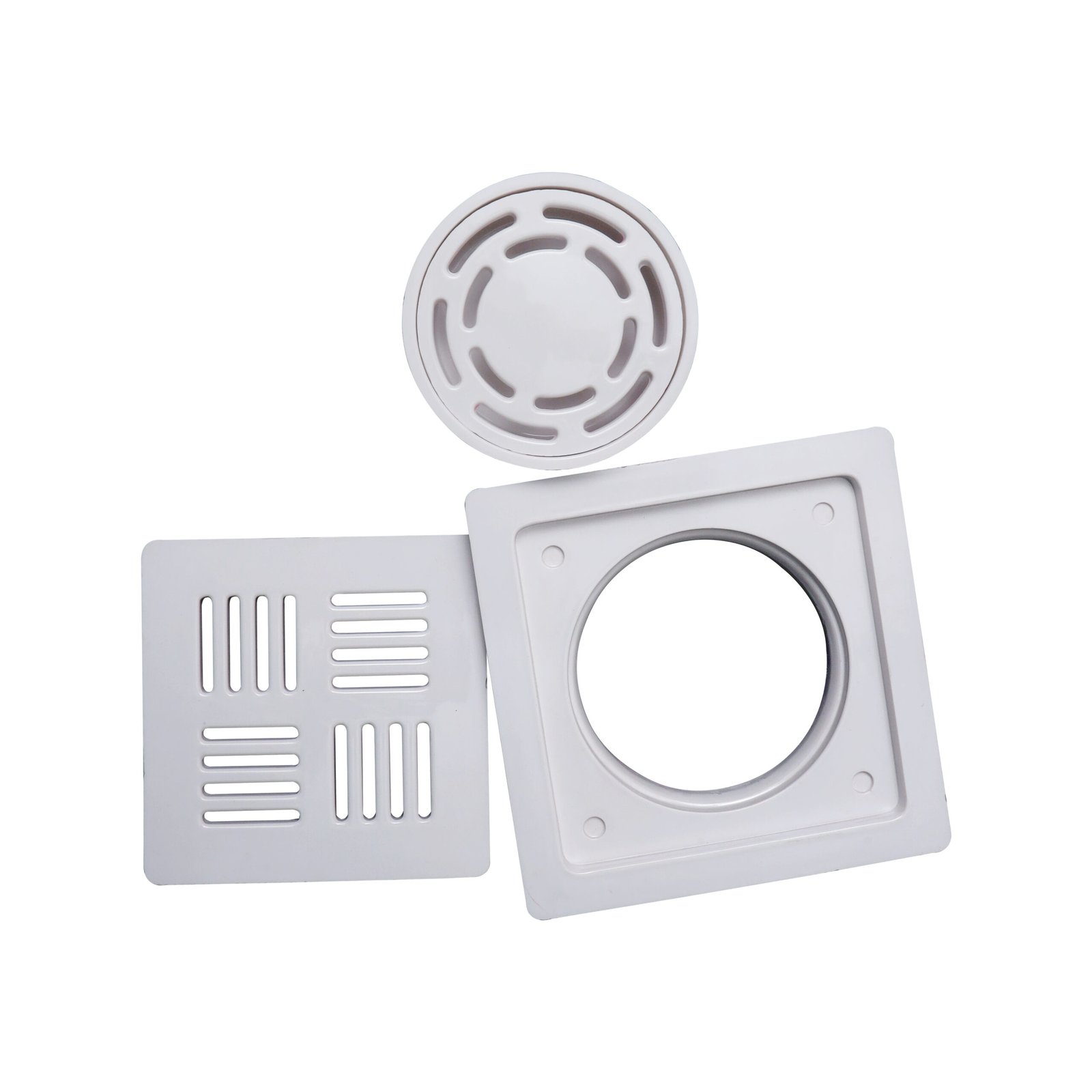 Rift Cut Square Floor Drain with Trap - Image 3