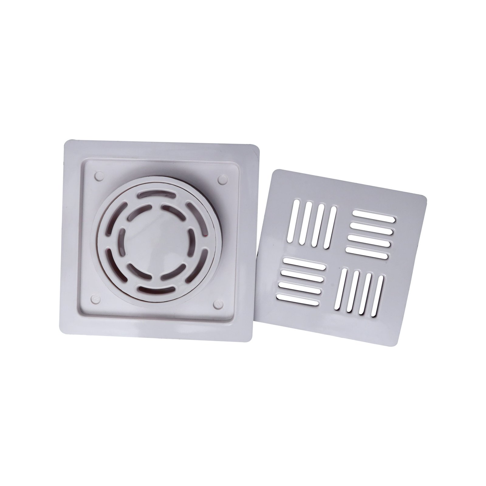 Rift Cut Square Floor Drain with Trap - Image 4