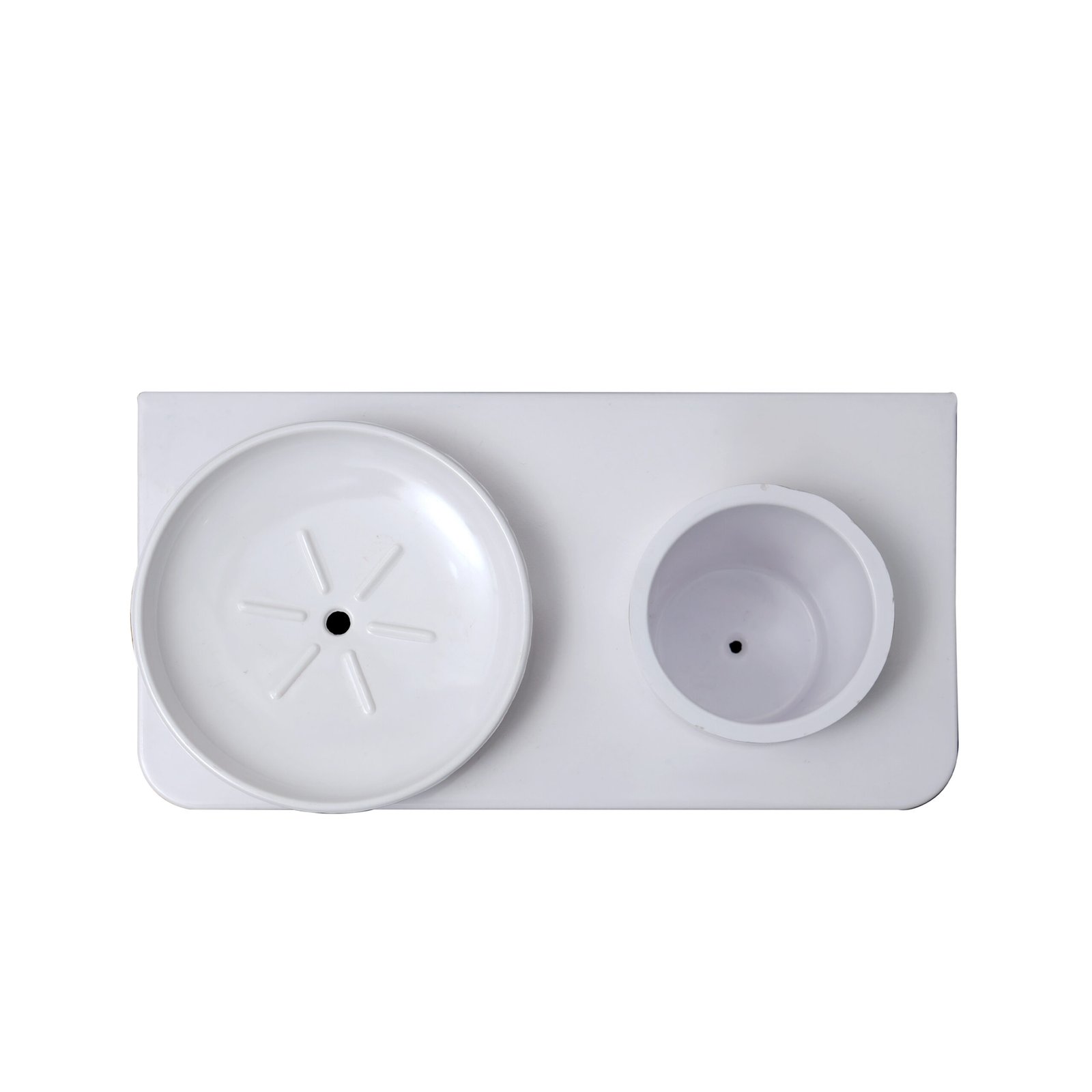 Round Soap Dish With Glass Holder - Image 5