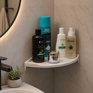 Bathroom 9' Corner Shelf