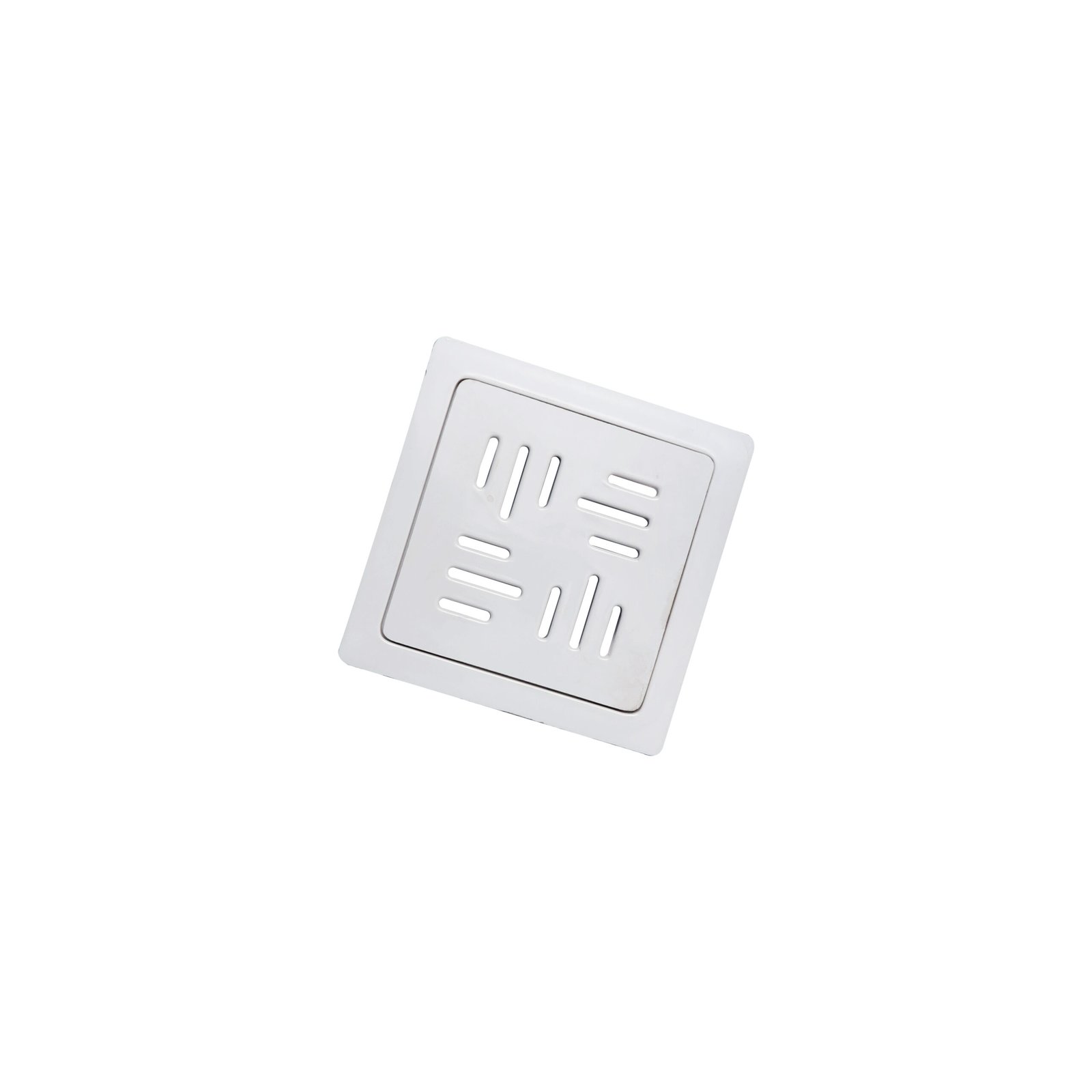 Square Flat Cut Same Line Floor Drain with Trap - Image 3