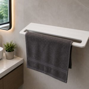Bathroom Towel Shelf