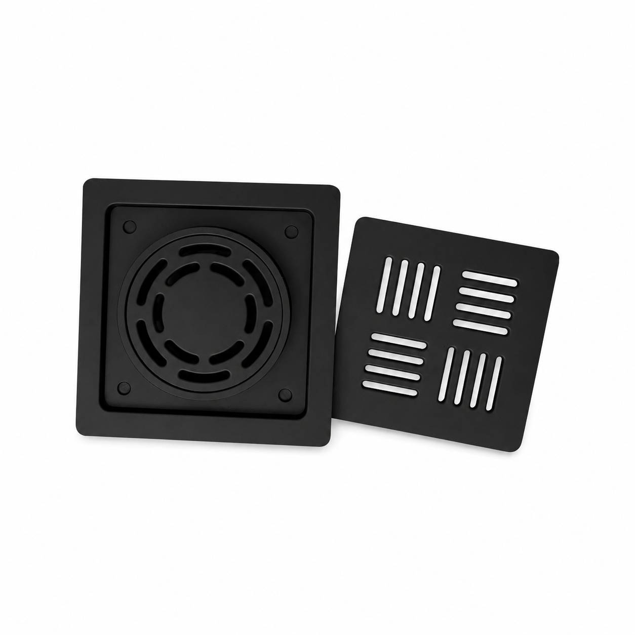Rift Cut Square Floor Drain with Trap - Image 6