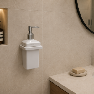 Square Shape Dispenser Bottle With Holder