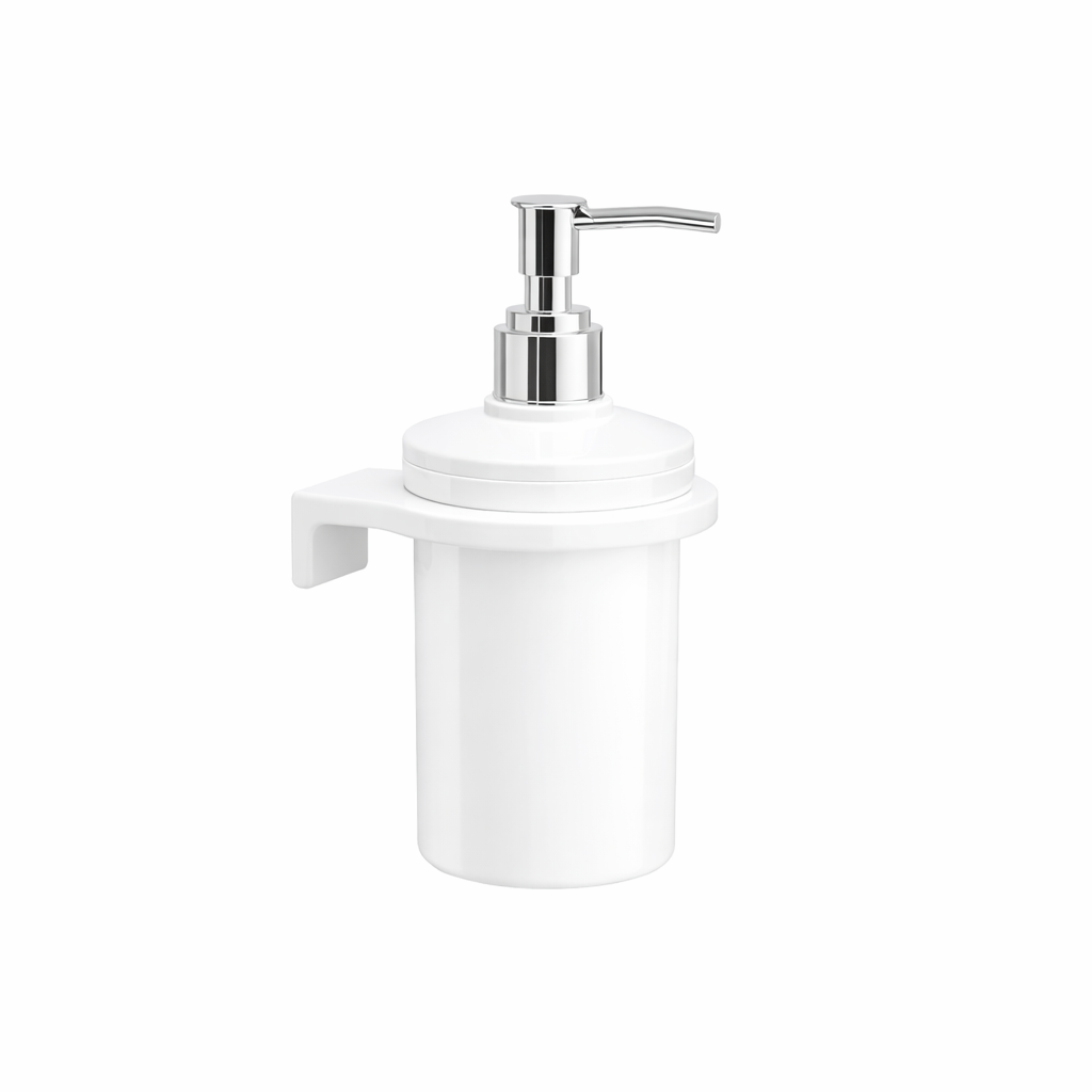 Round Shape Dispenser Bottle With Holder - Image 3