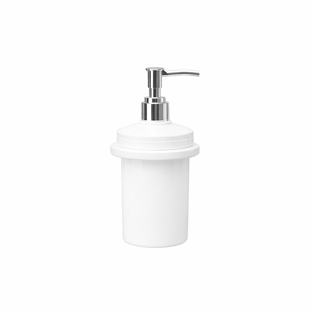 Round Shape Dispenser Bottle With Holder - Image 4