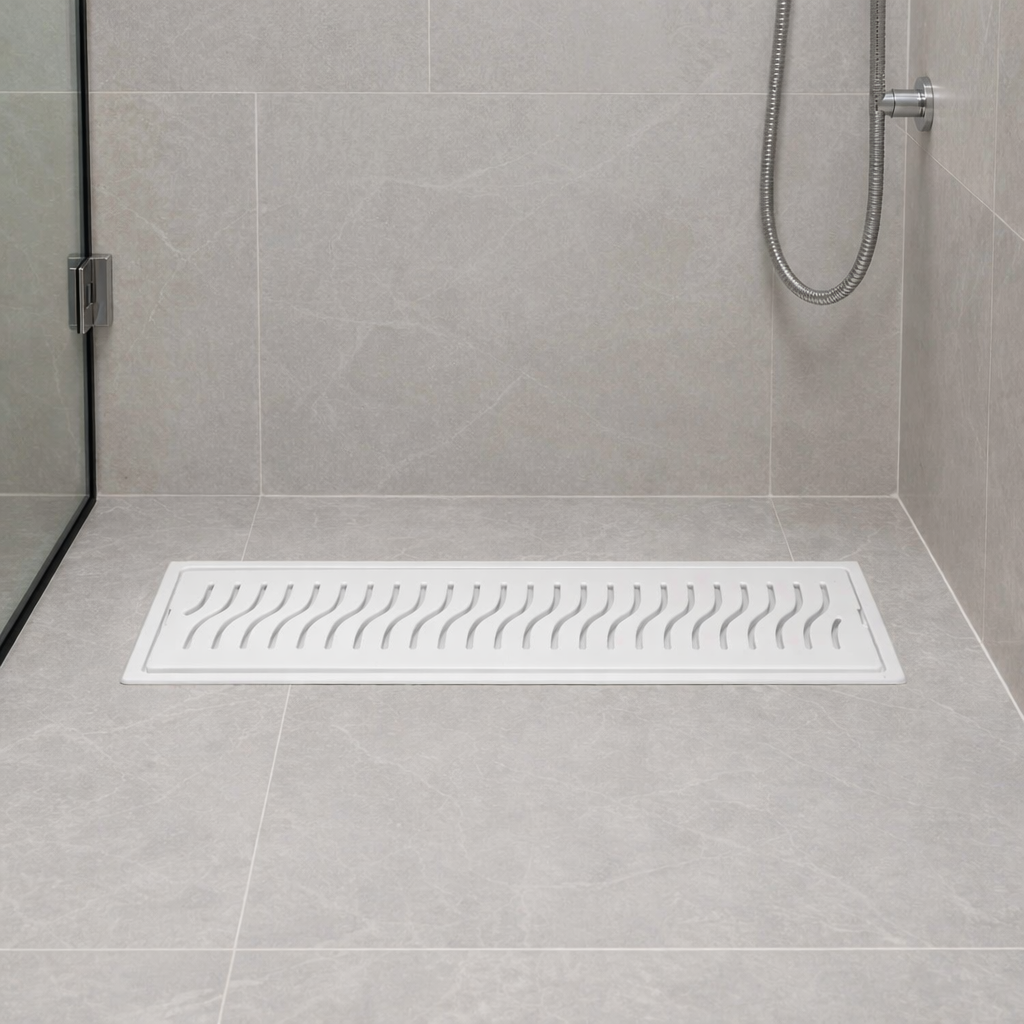 S Shape Shower Channel Drain (140 x 620 mm)