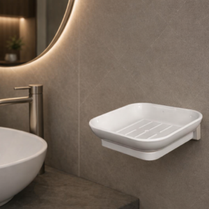 Square Soap Dish With Holder