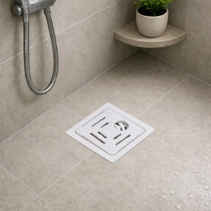 Square Floor Drain 3 With Hole (150 x 150 mm)